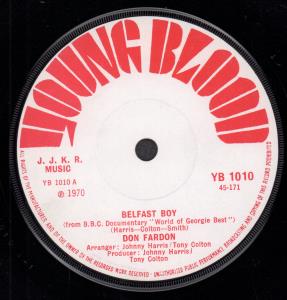 Don Fardon - Belfast Boy - 7 Inch