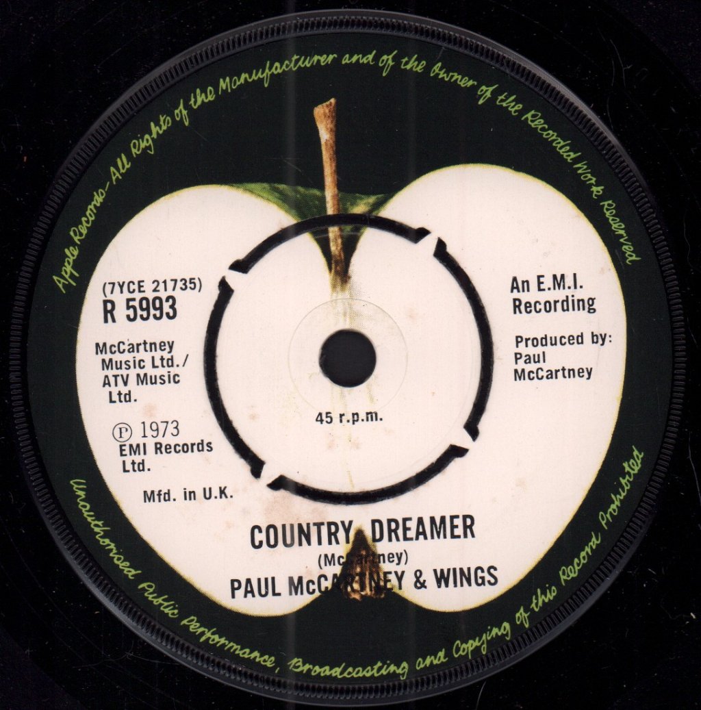 Paul McCartney And Wings - Helen Wheels - 7 Inch