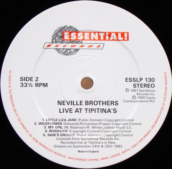 Neville Brothers - Live At Tipitina's Volume II - Lp