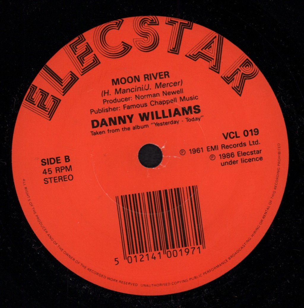 Danny Williams - Beautiful To Me - 7 Inch