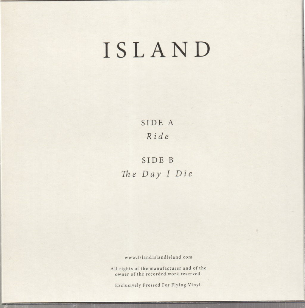 Island (Indie) - Ride - 7 Inch