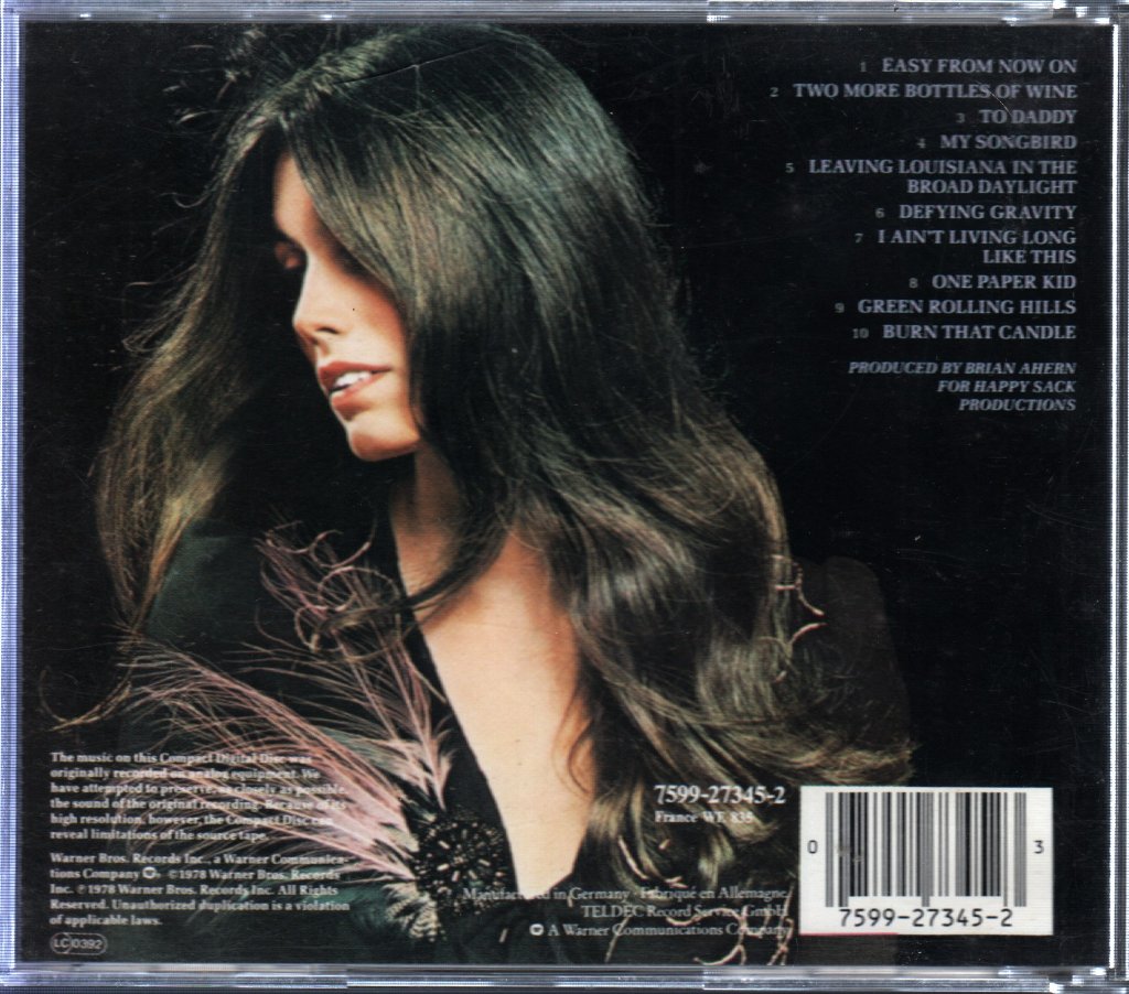 Emmylou Harris - Quarter Moon In A Ten Cent Town - Cd