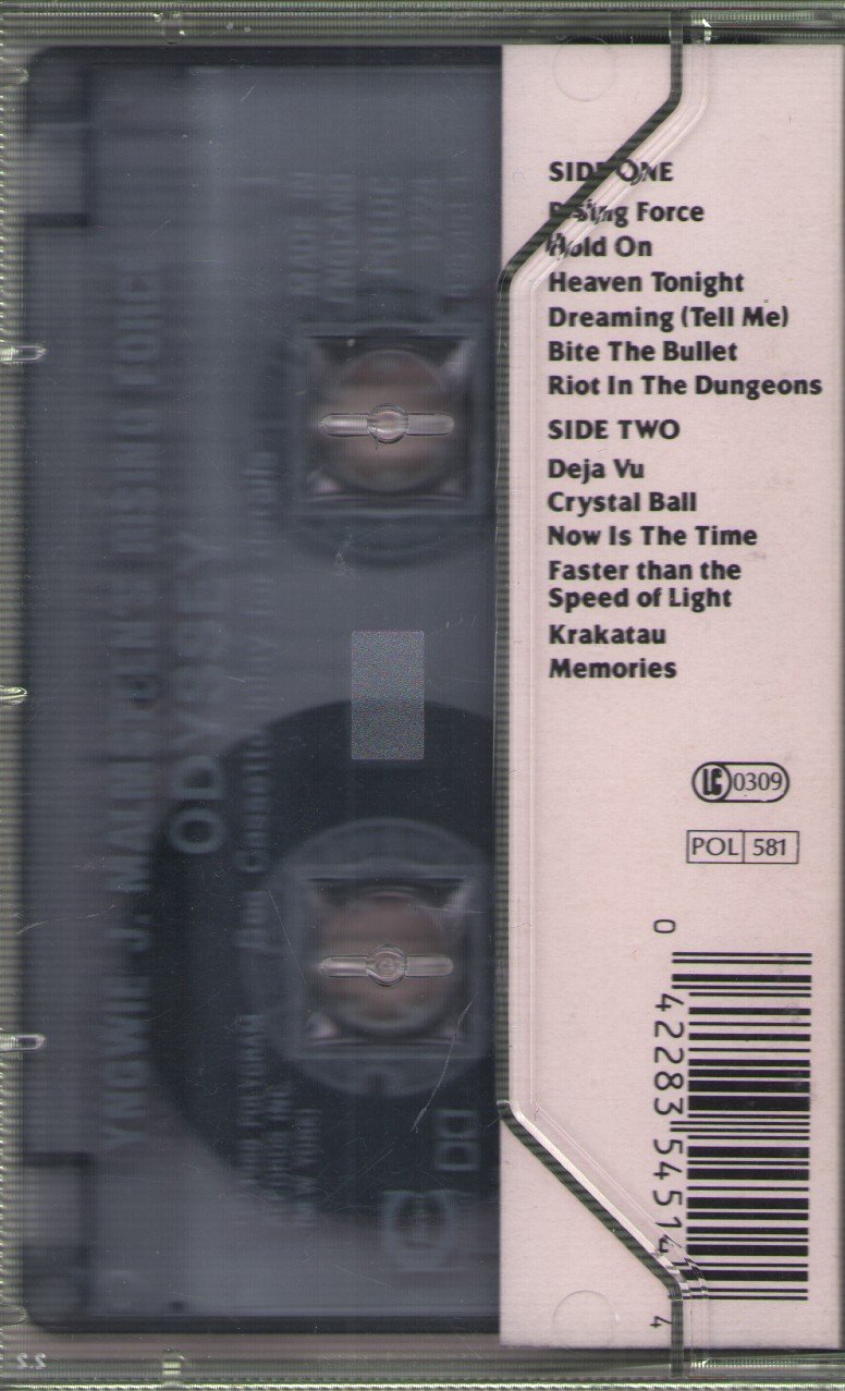 Yngwie J. Malmsteen's Rising Force - Odyssey - Cassette