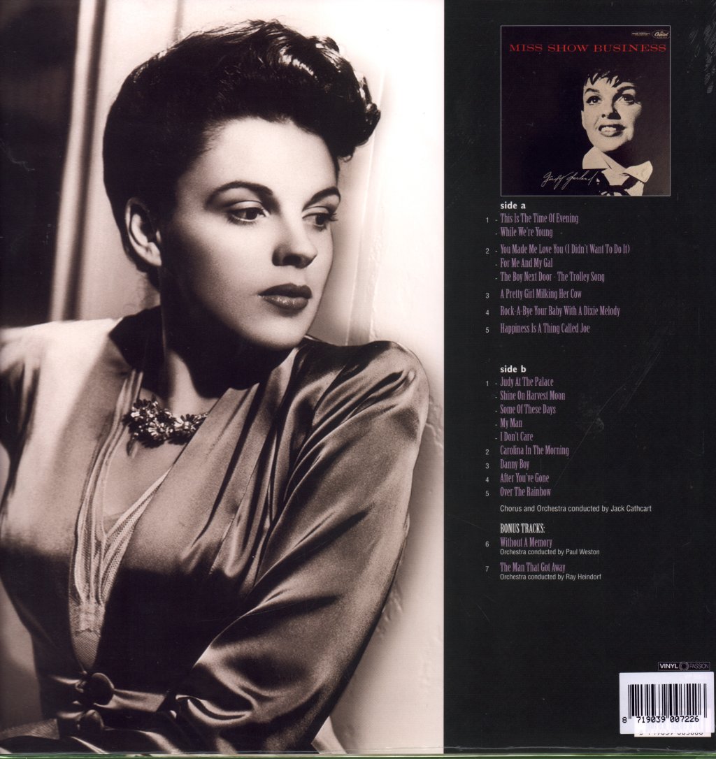 Judy Garland - Miss Show Business - Lp