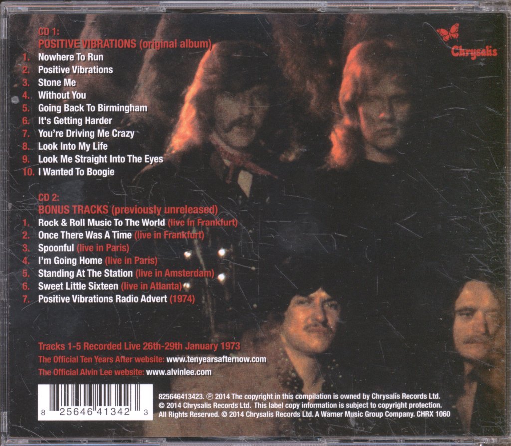 Ten Years After - Positive Vibrations - Cd