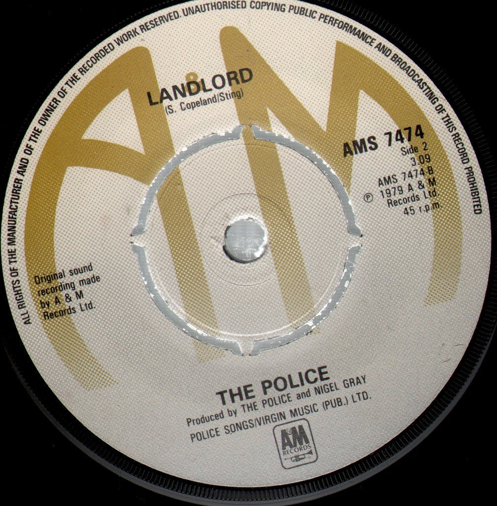 Police - Message In A Bottle - 7 Inch