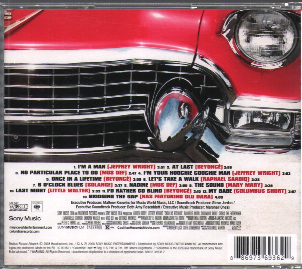 Cadillac Records - Music From The Motion Picture - Cd