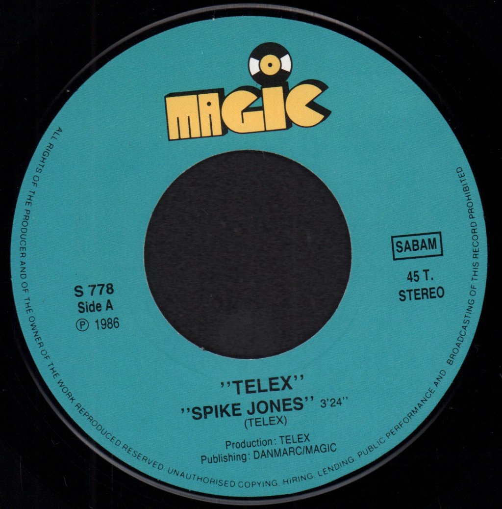 Telex (2000'S Group) - Spike Jones - 7 Inch