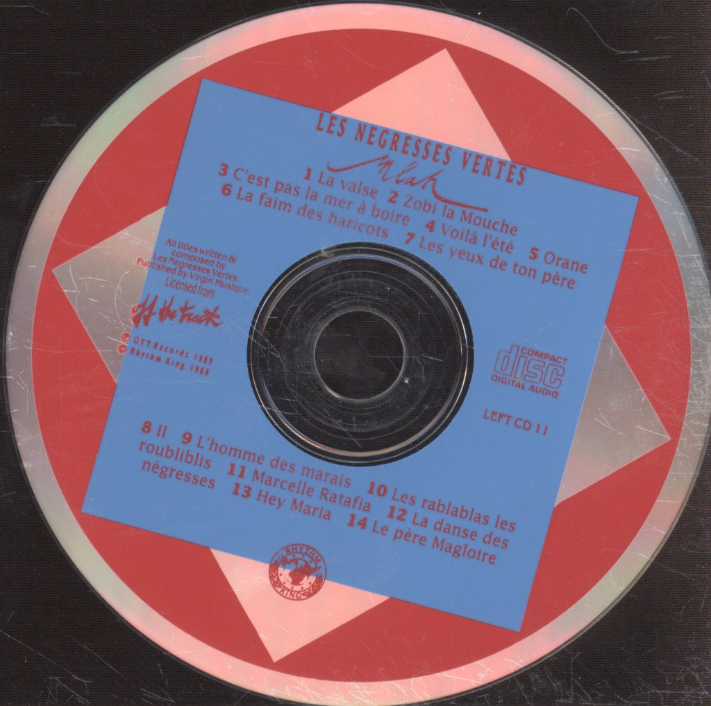 Les Negresses Vertes - Mlah - Cd