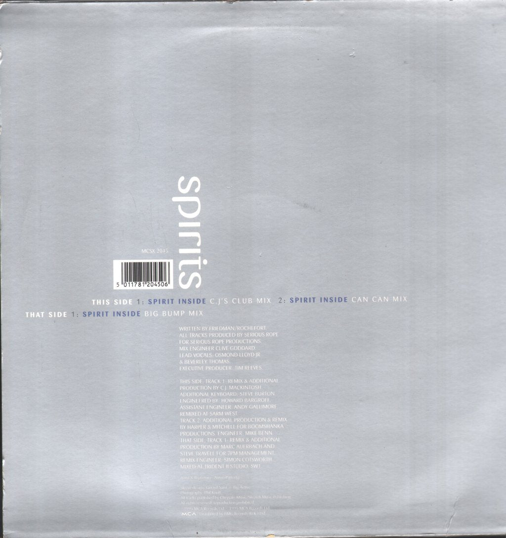 Spirits - Spirits Inside - 12 Inch