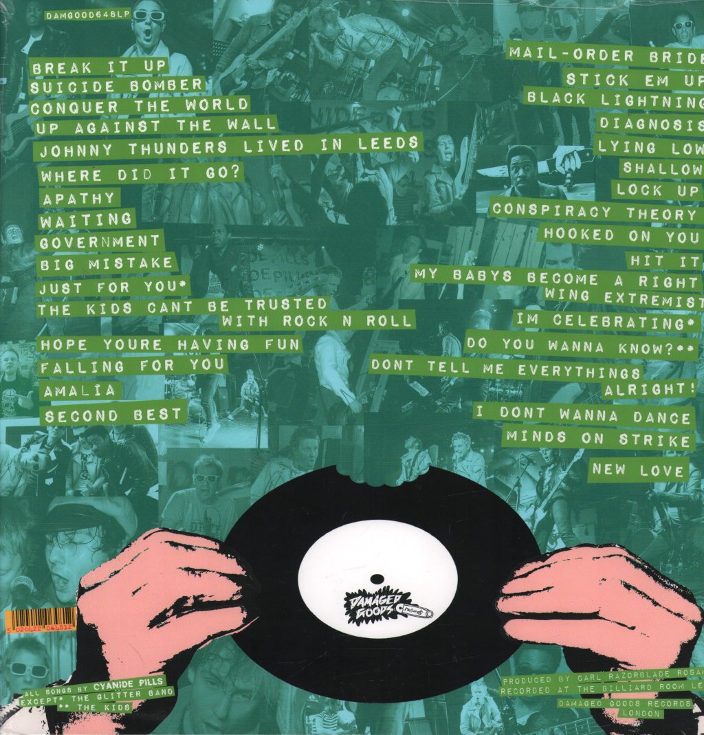Cyanide Pills - Singled Out - Double Lp