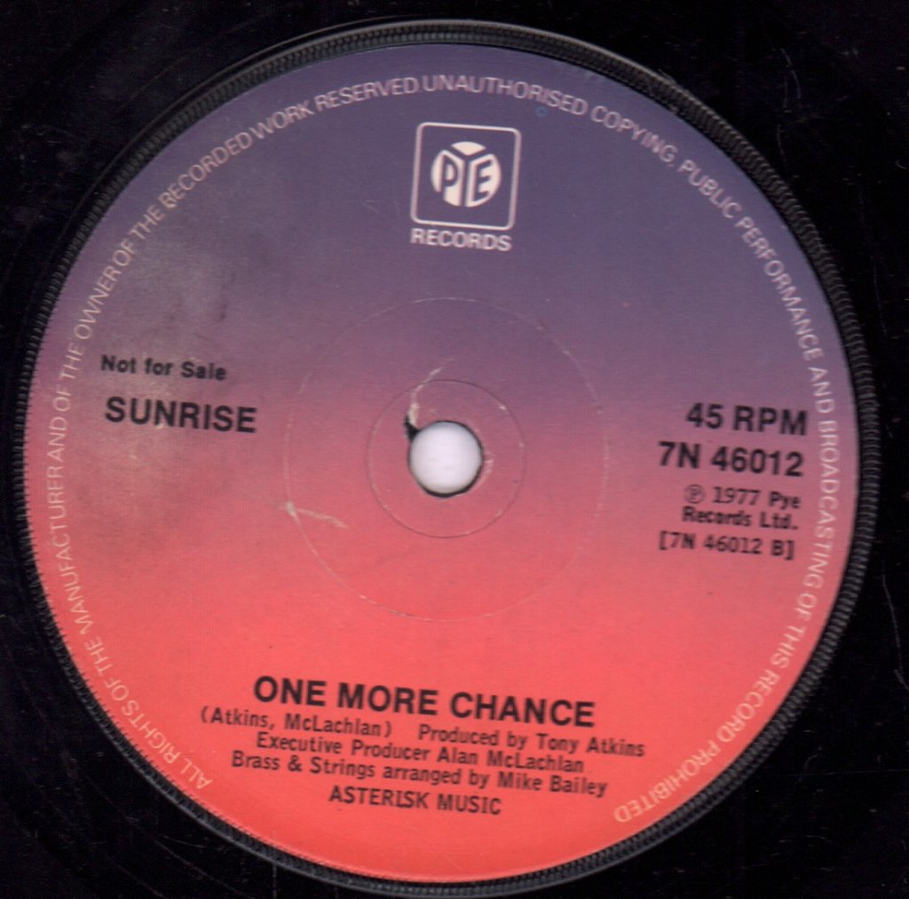 sunrise - Let's Put Our Hearts Together - 7 Inch