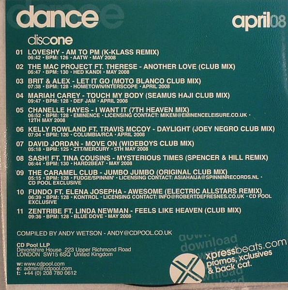 Various Artists - Dance: April 2008 - Double Cd