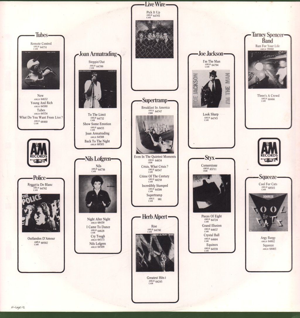 Police - Outlandos D'amour - Lp