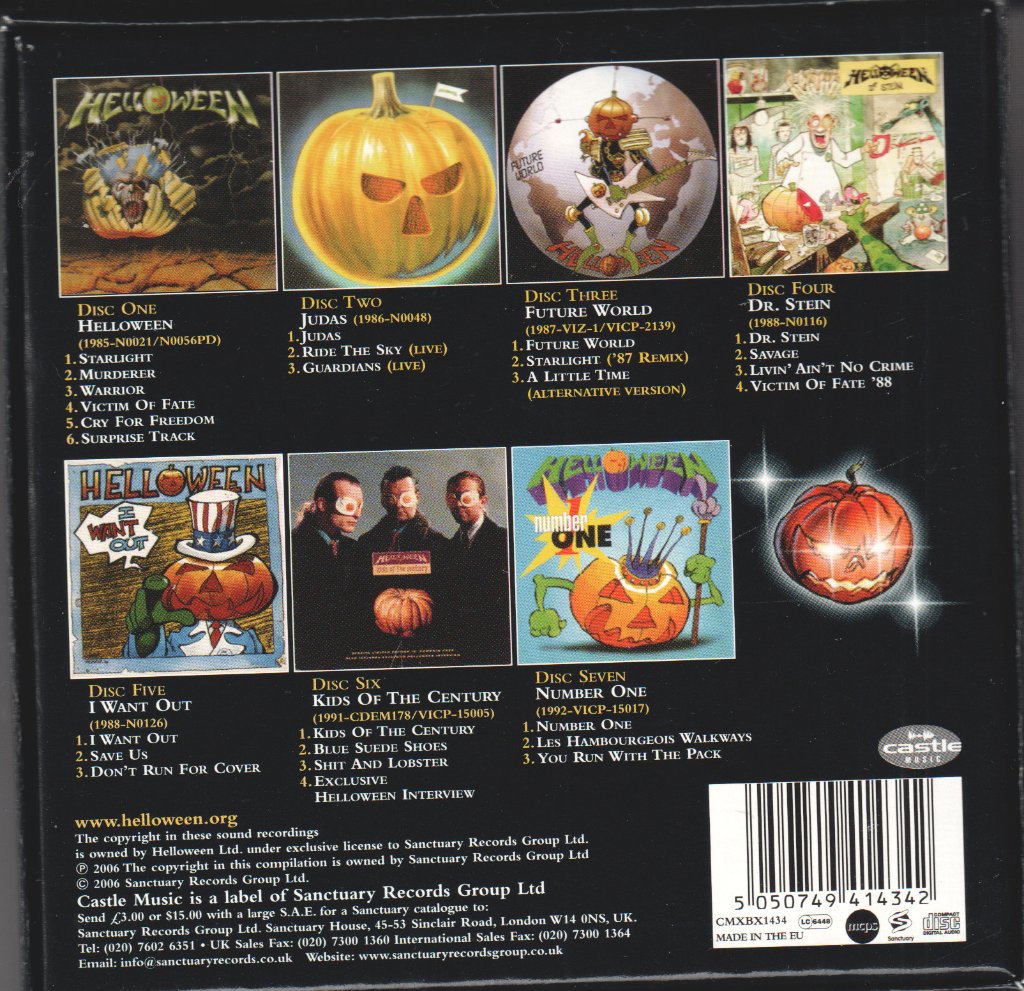 Helloween - Singles Box 1985 - 1992 - Cd Set