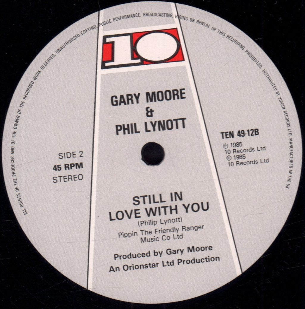 Gary Moore And Phil Lynott - Out In The Fields - 12 Inch
