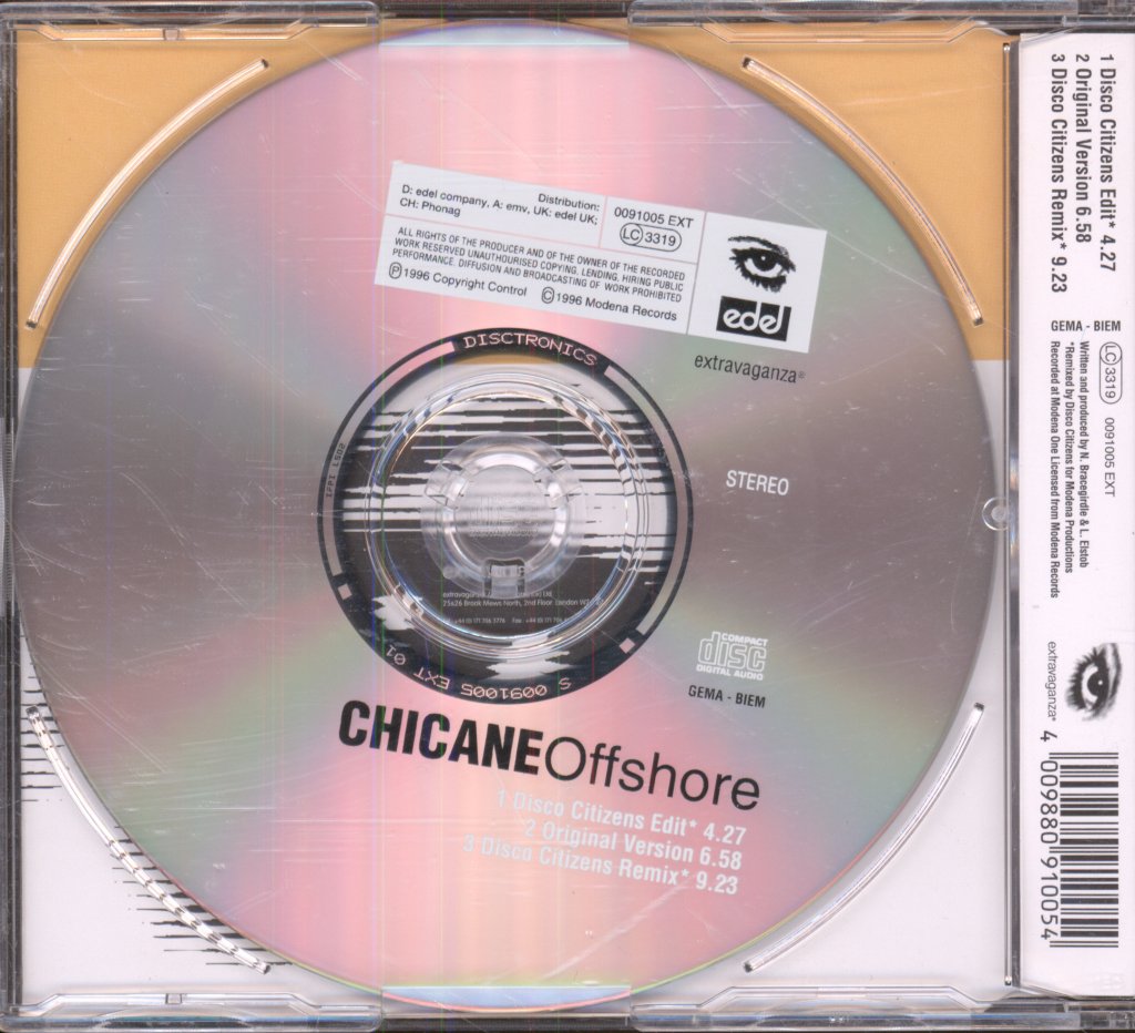Chicane - Offshore - Cd