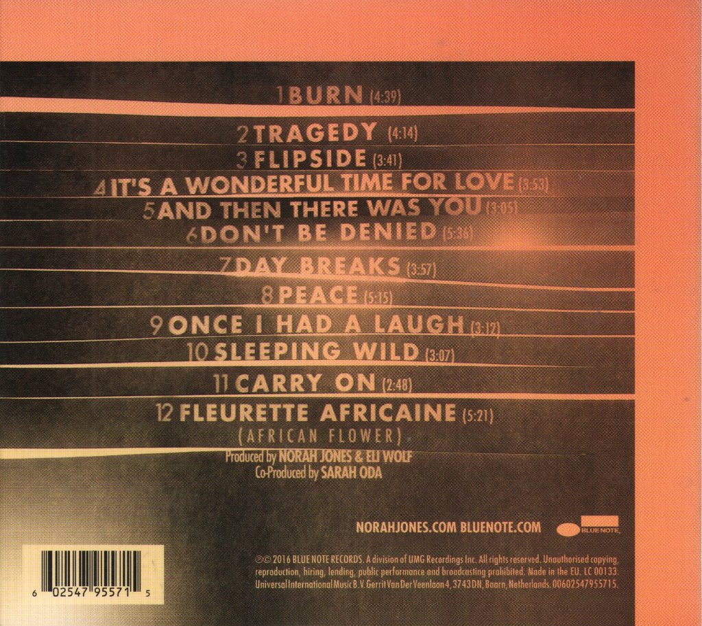 Norah Jones - Day Breaks - Cd