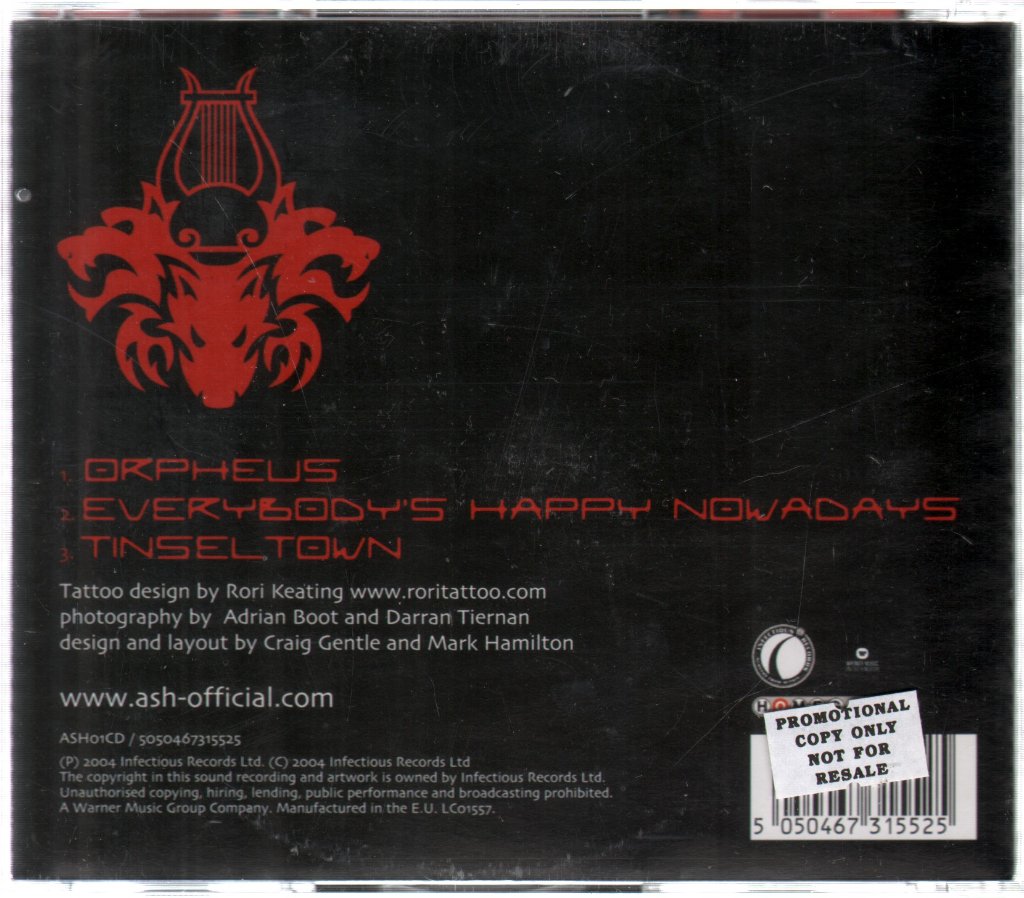 Ash (Irish Group) - Orpheus - Cd