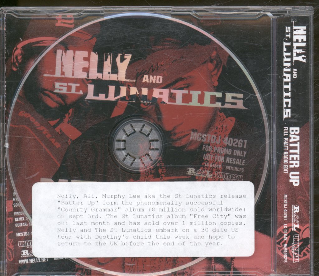 Nelly And St Lunatics - Batter Up - Cd