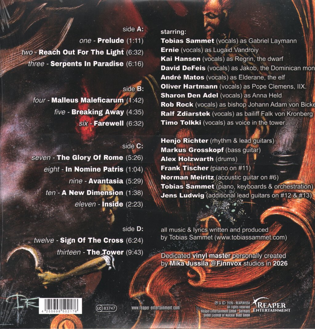 Avantasia - Metal Opera (25th Anniversary Edition) - Double Lp