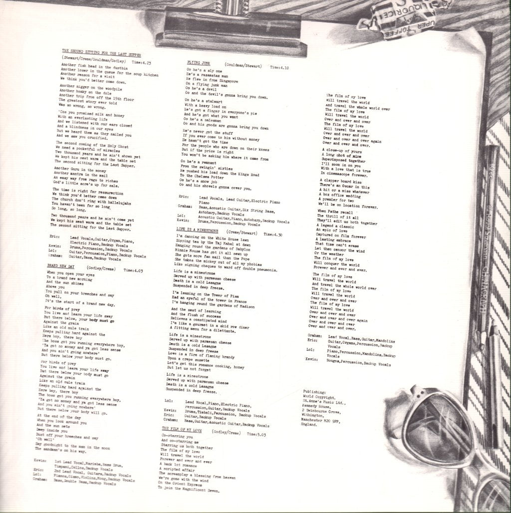 10cc - Original Soundtrack - Lp