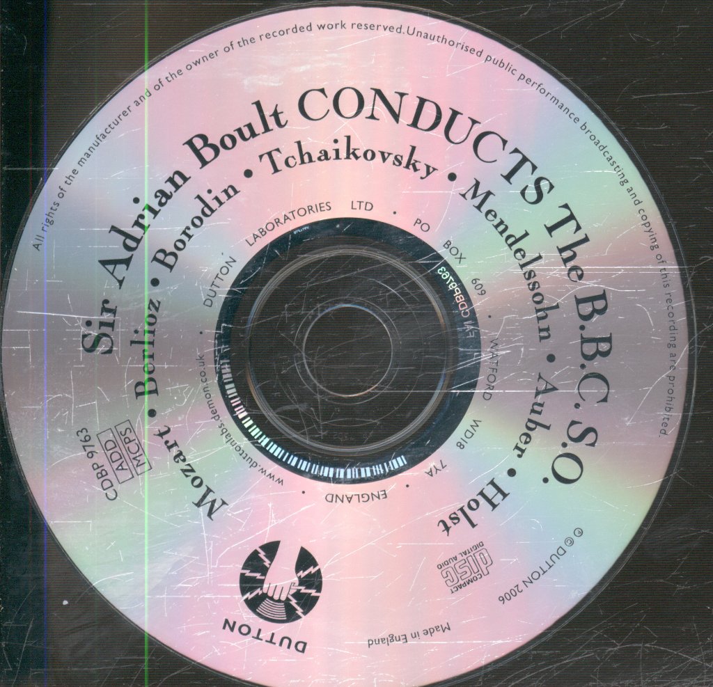 Sir Adrian Boult - Sir Adrian Boult Conducts The B.B.C.S.O. - Cd