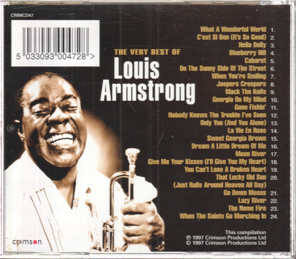 Louis Armstrong - Very Best Of Louis Armstrong - Cd