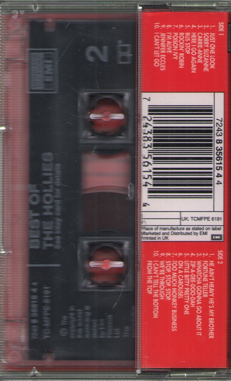 Hollies - Best Of The Hollies - Cassette