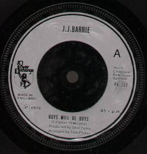 J.j. Barrie - Boys Will Be Boys - 7 Inch