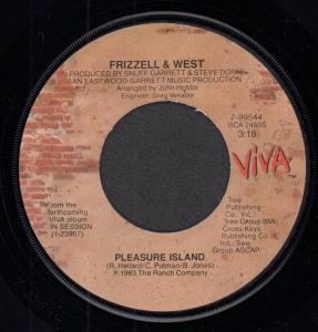 Frizzell And West - Pleasure Island - 7 Inch