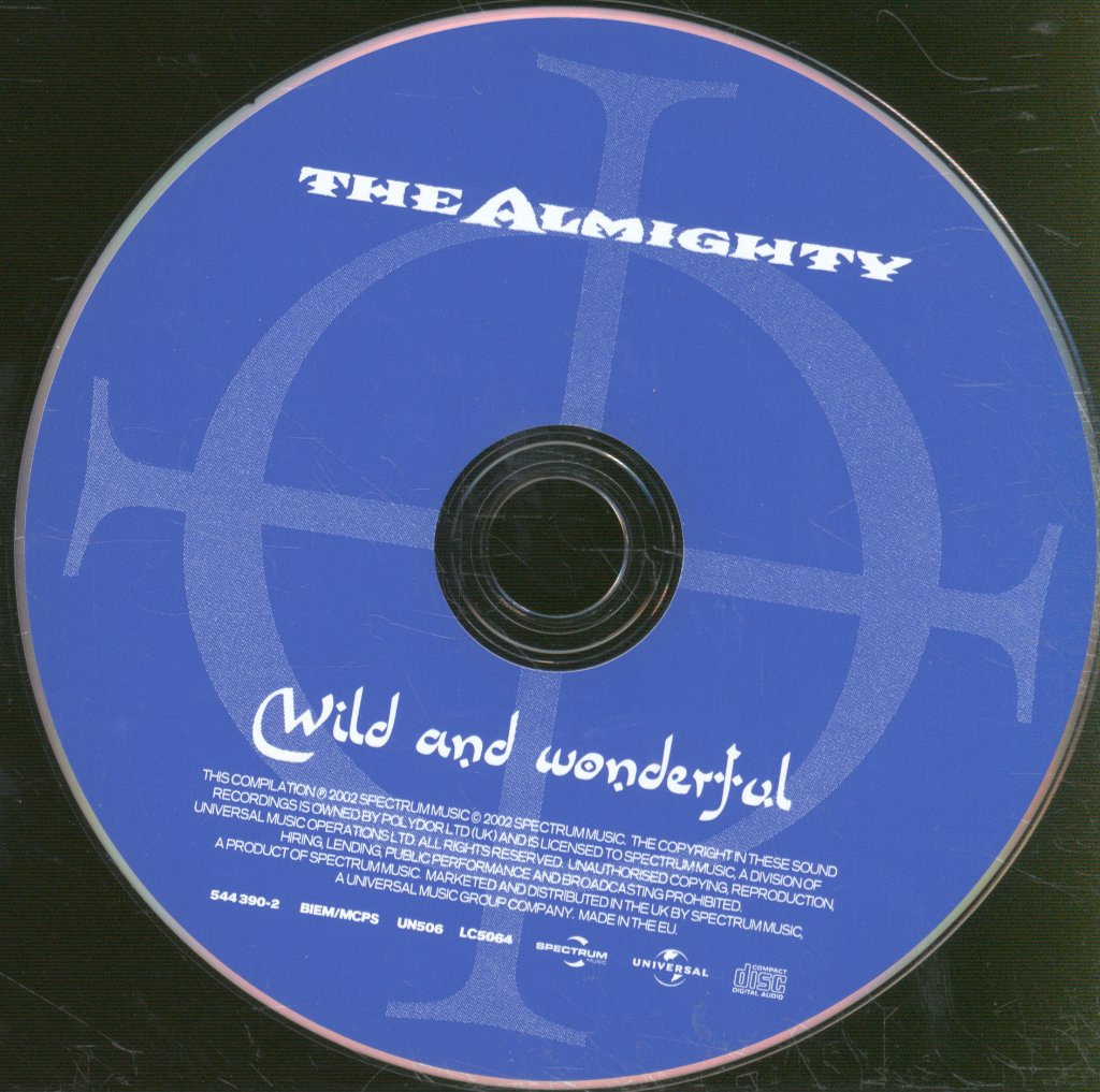 Almighty - Wild And Wonderful - Cd