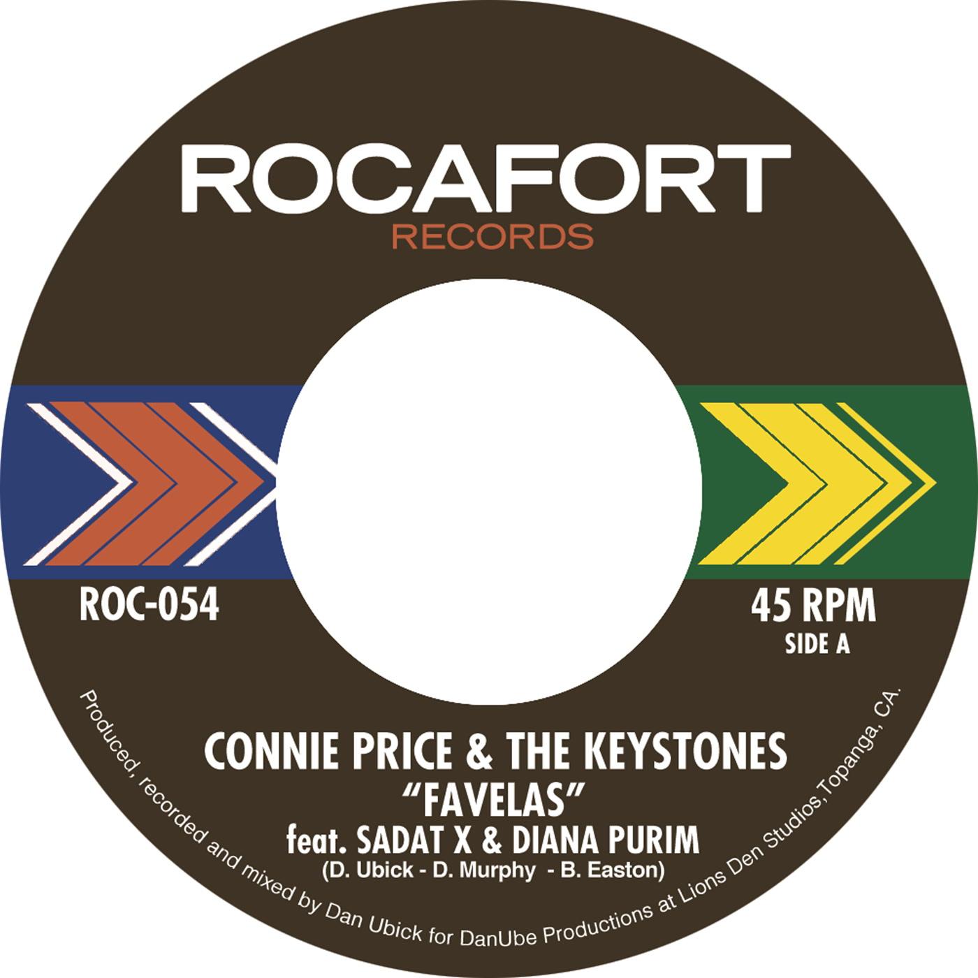 Connie Price And The Keystones - Favelas - 7 Inch