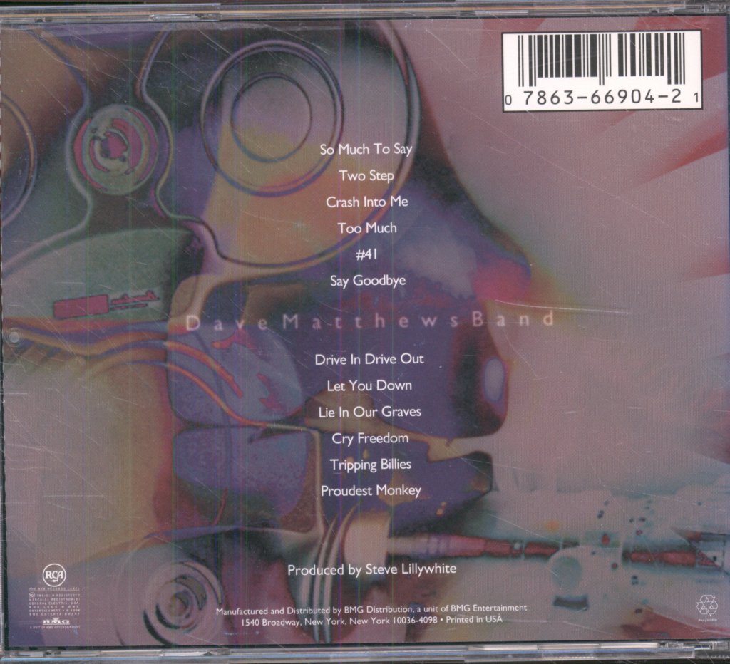 Dave Matthews Band - Crash - Cd