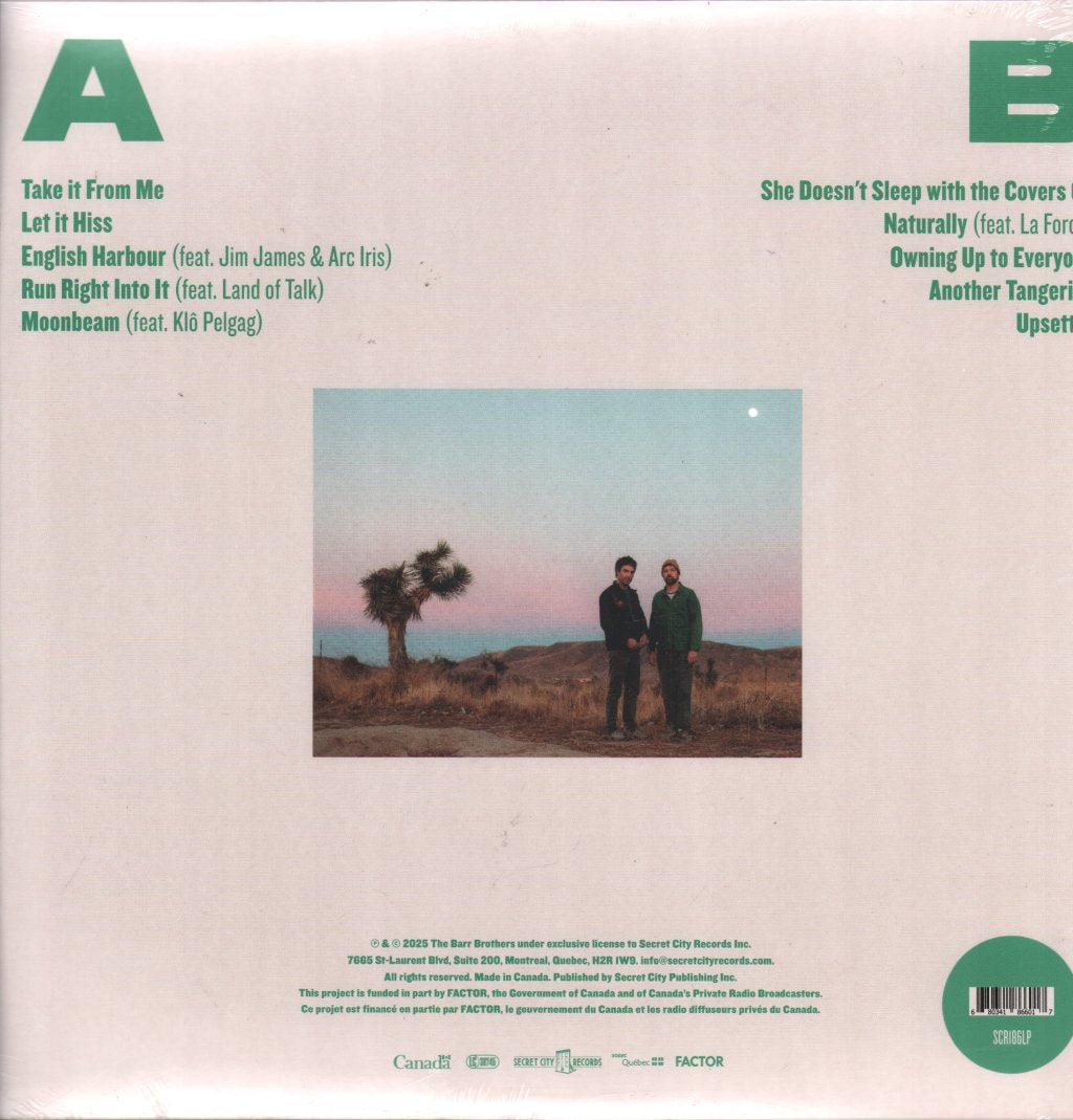 Barr Brothers - Let It Hiss - Lp