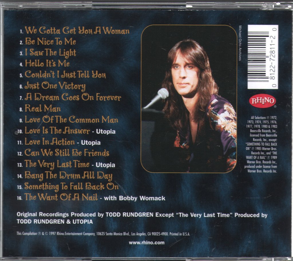 Todd Rundgren - Very Best Of Todd Rundgren - Cd