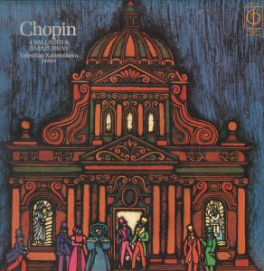 Valentina Kamenikova - Chopin - 4 Ballades & 3 Mazurkas - Lp