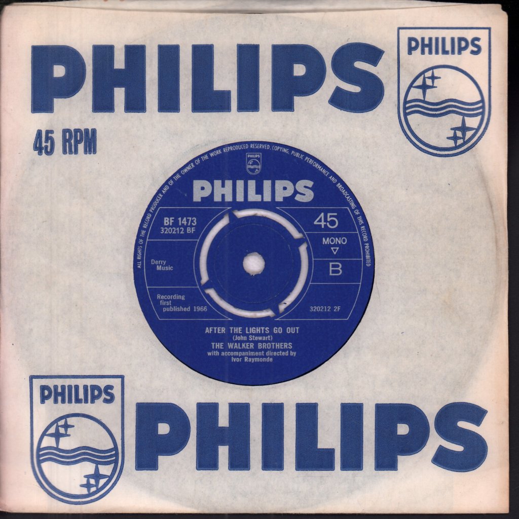 Walker Brothers - Sun Ain't Gonna Shine Anymore - 7 Inch