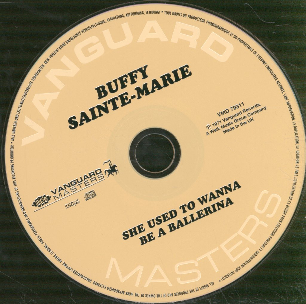 Buffy Sainte-Marie - She Used To Wanna Be A Ballerina - Cd