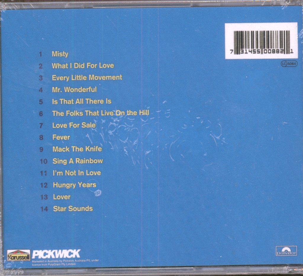 Peggy Lee - You Give Me Fever - Cd