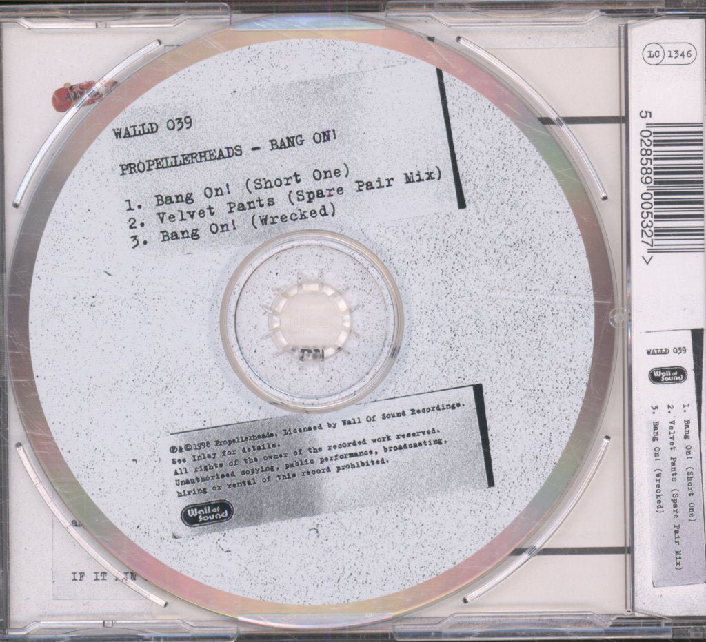 Propellerheads - Bang On! - Cd
