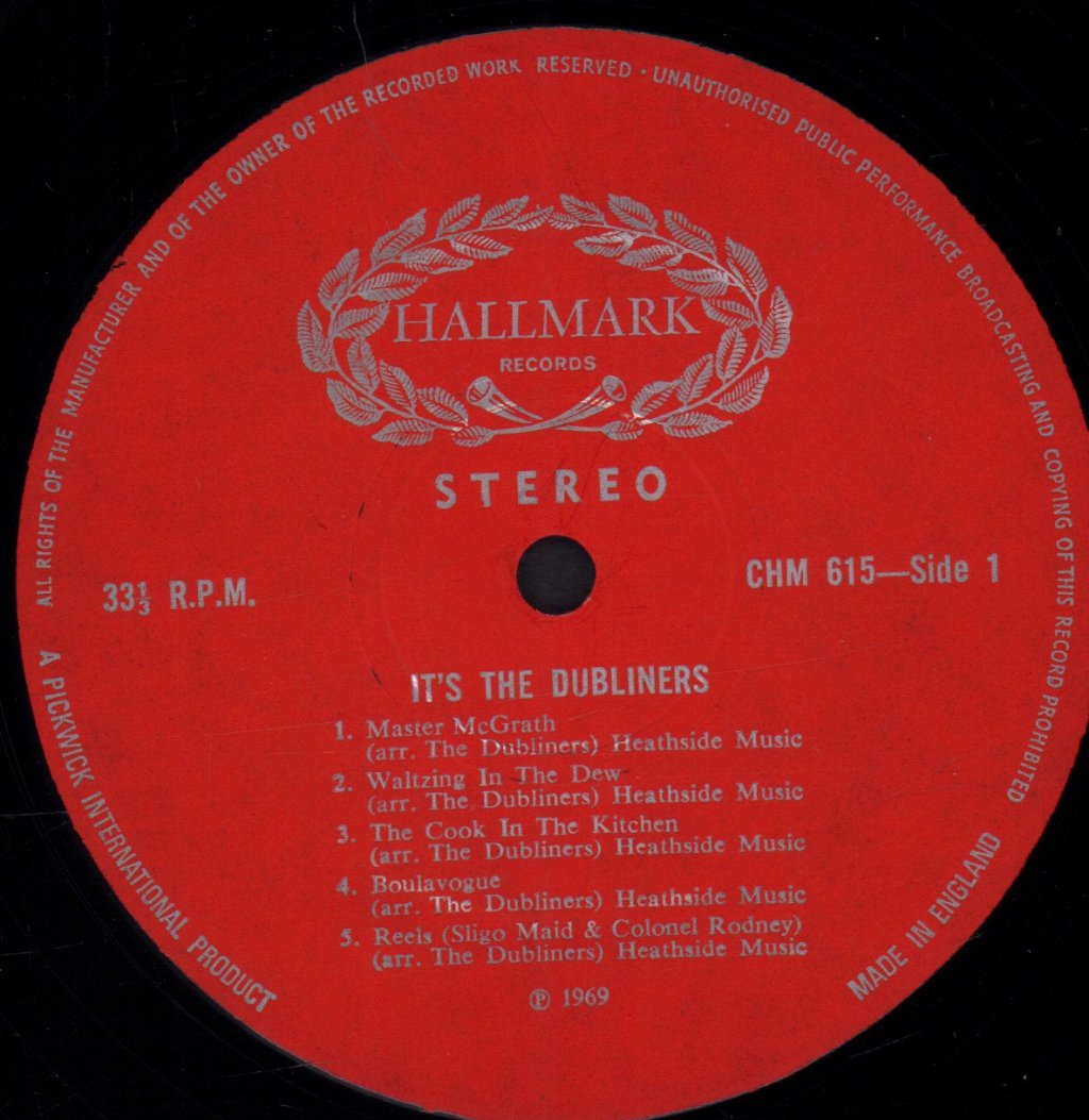 Dubliners - It's The Dubliners - Lp