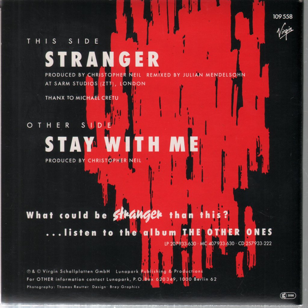 Other Ones - Stranger - Double 7 Inch
