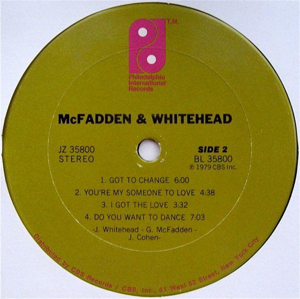 McFadden & Whitehead - McFadden & Whitehead - Lp