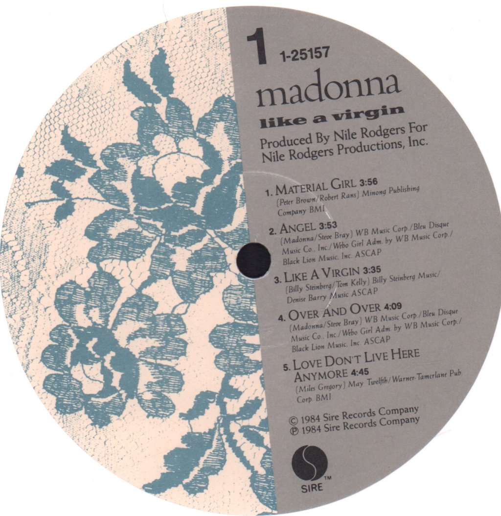 Madonna - Like A Virgin - Lp