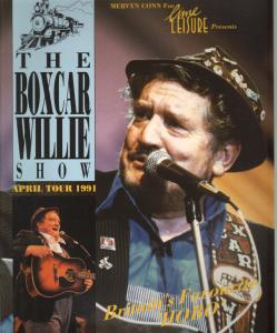 Box Car Willie - Boxcar Willie Show April Tour 1991 - Tour Programme
