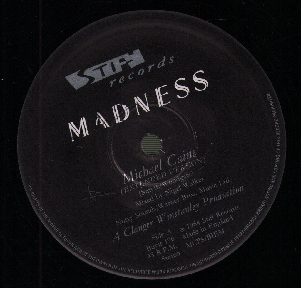 Madness - Michael Caine - 12 Inch
