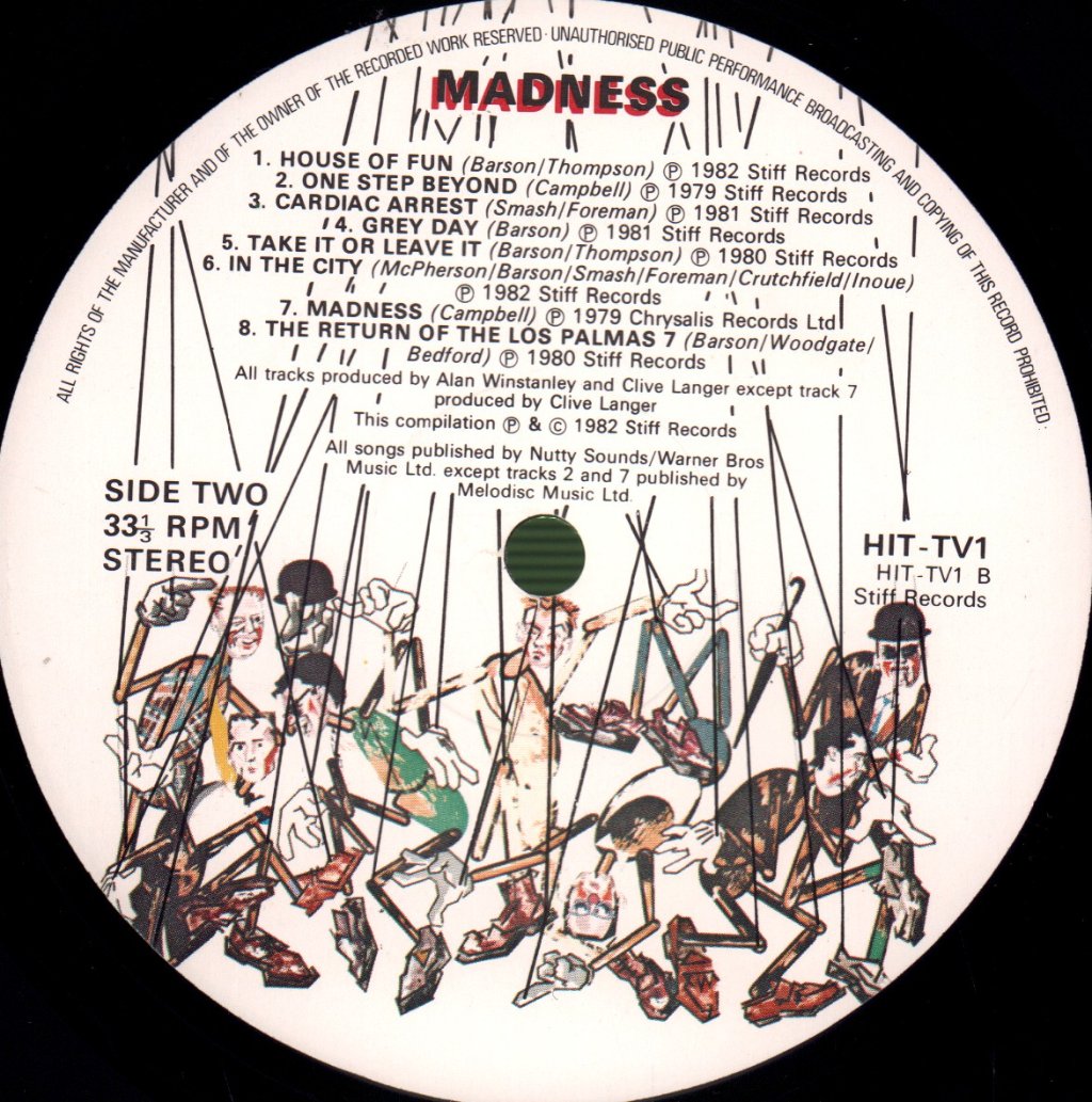 Madness - Complete Madness - Lp