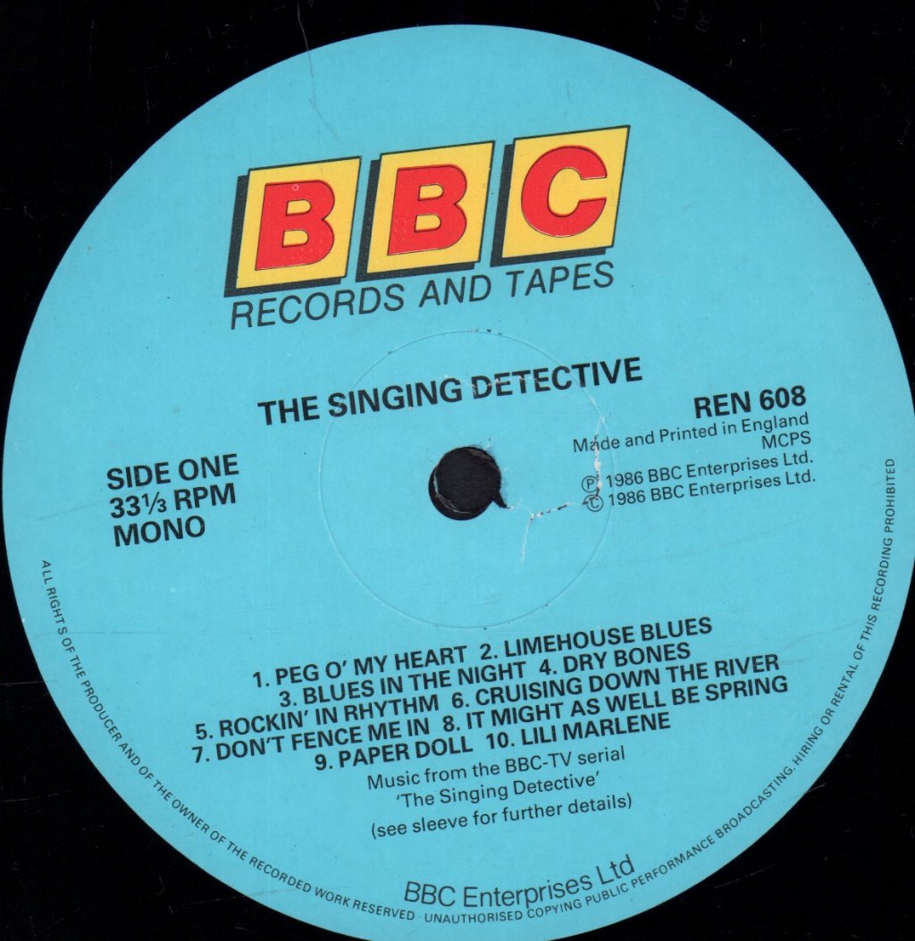 Singing Detective - Music From The Bbc Tv Serial - Lp