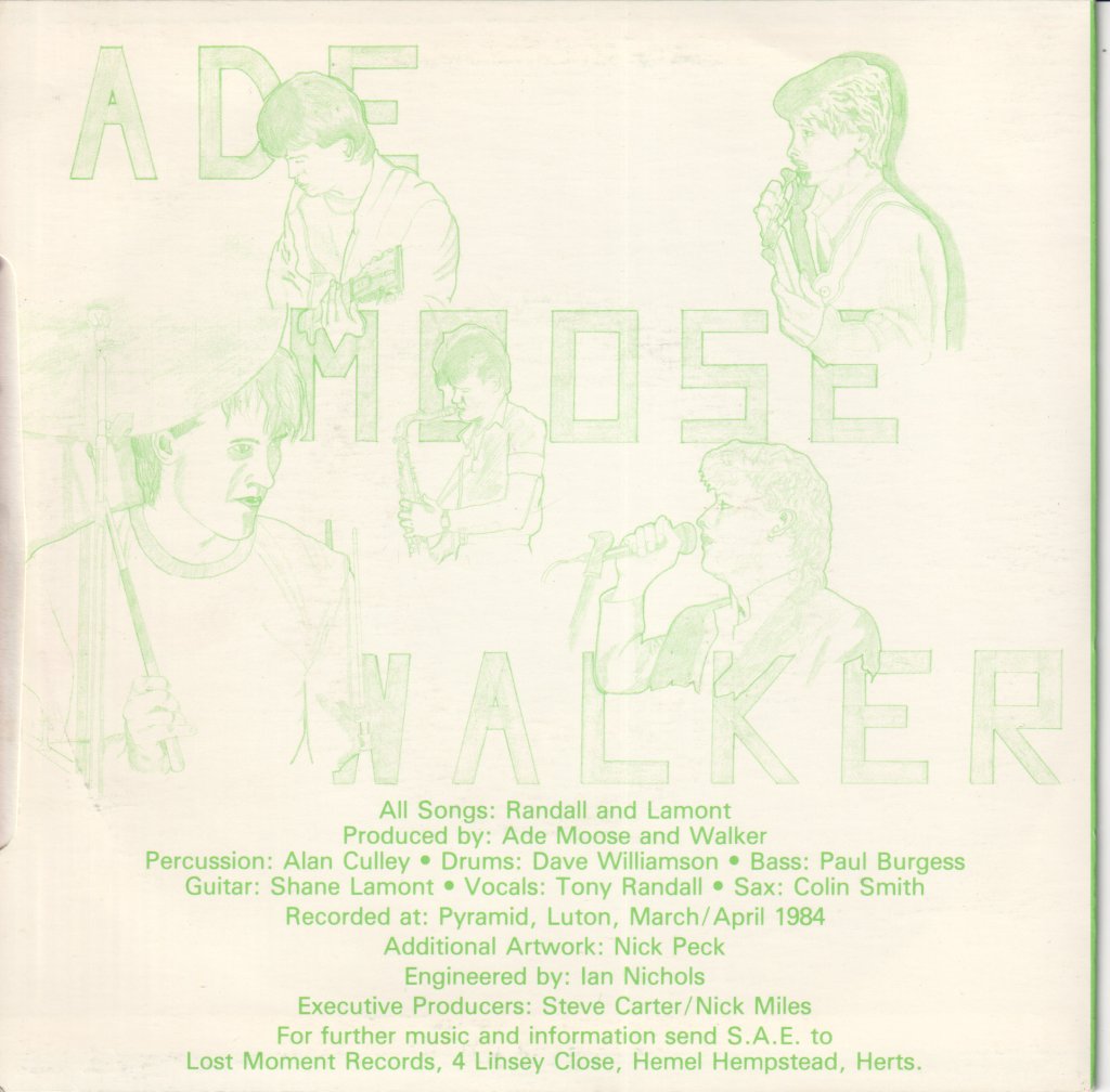 Ade Moose And Walker - Lounge Around - 7 Inch